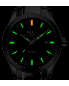 Купить Швейцарские механические наручные часы BALL NM2128C-S1C-BK  в E-mobi