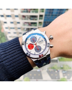 Купить Швейцарские механические наручные часы Maurice Lacroix AI6038-SS001-133-4 с хронографом  в E-mobi