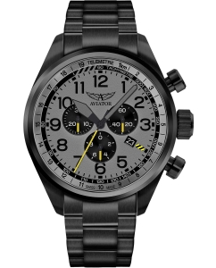 Купить Швейцарские наручные часы Aviator V.2.25.5.174.5 с хронографом в E-mobi