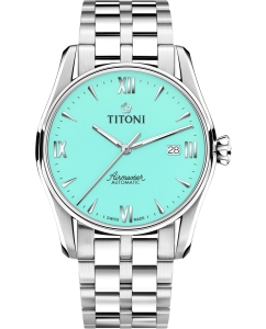 Купить Швейцарские механические наручные часы Titoni 83908-S-691 в E-mobi