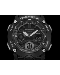 Купить Японские наручные часы Casio G-SHOCK GA-2000S-1AER с хронографом  в E-mobi