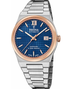 Купить Швейцарские механические наручные часы Festina F20030/2 в E-mobi