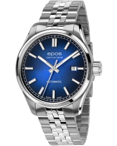 Купить Швейцарские механические наручные часы Epos 3501.132.20.16.30 в E-mobi
