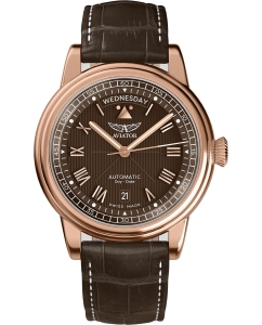 Купить Швейцарские механические наручные часы Aviator V.3.35.2.280.4 в E-mobi