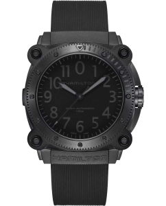 Купить Швейцарские механические титановые наручные часы Hamilton H78505330 в E-mobi