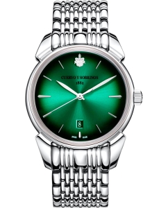 Купить Швейцарские механические наручные часы Cuervo y Sobrinos 3101B.1ASV в E-mobi