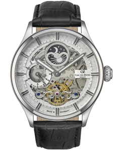 Купить Механические наручные часы Carl von Zeyten CVZ0008WHS в E-mobi