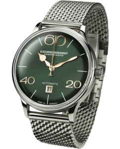 Купить Механические наручные часы Alexander Shorokhoff AS.LA02-5M в E-mobi