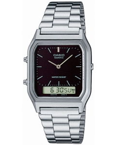 Купить Японские наручные часы Casio Vintage AQ-230A-1D с хронографом в E-mobi