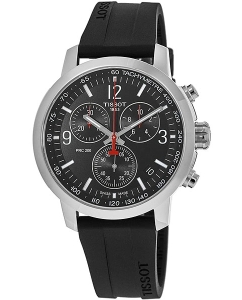 Купить Швейцарские наручные часы Tissot T114.417.17.057.00 с хронографом в E-mobi