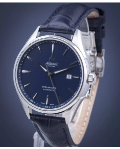 Купить Швейцарские механические наручные часы Atlantic 52759.41.51S  в E-mobi