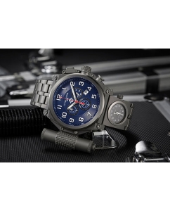 Купить Российские титановые наручные часы Спецназ C9150338-5130.D с хронографом  в E-mobi