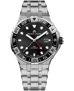 Купить Швейцарские механические наручные часы Maurice Lacroix AI6158-SS002-330-1 с хронографом в E-mobi