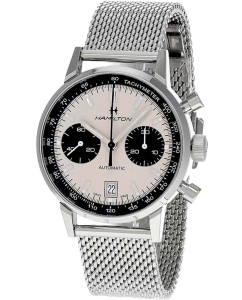 Купить Швейцарские механические наручные часы Hamilton H38416111 с хронографом в E-mobi
