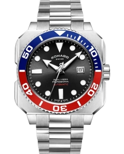 Купить Швейцарские механические наручные часы ROMAGO RM109-SVBURD в E-mobi