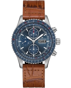 Купить Швейцарские механические наручные часы Hamilton H76746540 с хронографом в E-mobi