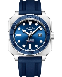 Купить Швейцарские механические наручные часы ROMAGO RM109-SVBU в E-mobi