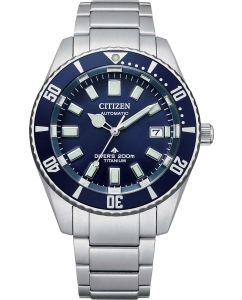 Купить Японские механические титановые наручные часы Citizen NB6021-68L в E-mobi
