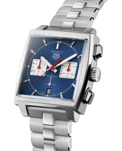 Купить Швейцарские механические наручные часы TAG Heuer Monaco CBL2111.BA0644 с хронографом  в E-mobi