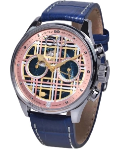 Купить Механические наручные часы Alexander Shorokhoff AS.C01-KR02L с хронографом в E-mobi