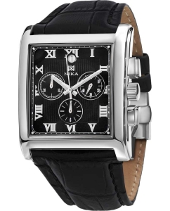 Купить Российские серебряные наручные часы NIKA 1064.0.9.51H.B с хронографом в E-mobi