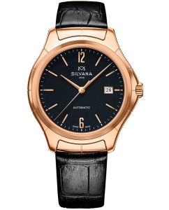 Купить Швейцарские механические наручные часы Silvana SB41ARR23CN в E-mobi