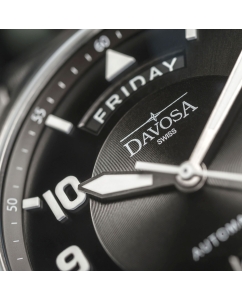 Купить Швейцарские механические наручные часы DAVOSA DAV.16158555  в E-mobi
