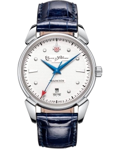 Купить Швейцарские механические наручные часы Cuervo y Sobrinos 3195.1SR.A в E-mobi