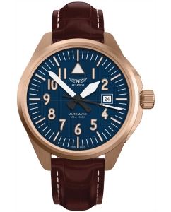 Купить Швейцарские механические наручные часы Aviator V.3.39.2.335.4 в E-mobi