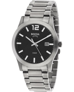 Купить Титановые наручные часы Boccia Titanium 3619-02 в E-mobi