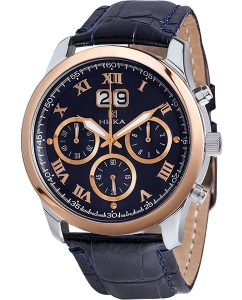 Купить Российские серебряные наручные часы NIKA 1398.0.19.81B с хронографом в E-mobi