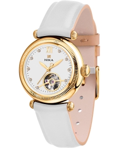 Купить Российские механические золотые наручные часы NIKA 1010.0.3.16A в E-mobi