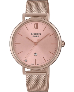 Купить Японские наручные часы Casio Sheen SHE-4539CM-4A-ucenka в E-mobi