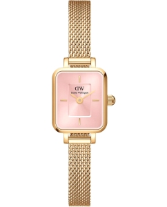 Купить Наручные часы Daniel Wellington Quadro Mini 15.4x18.2 Evergold G Blush в E-mobi