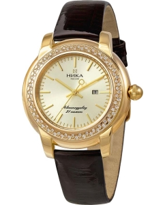 Купить Российские механические золотые наручные часы NIKA 1071.2.3.45A в E-mobi