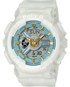 Купить Японские наручные часы Casio Baby-G BA-110SC-7AER с хронографом в E-mobi
