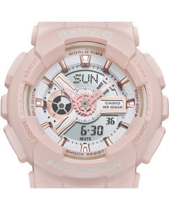 Купить Японские наручные часы Casio Baby-G BA-110RG-4A с хронографом  в E-mobi