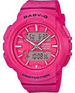 Купить Японские спортивные наручные часы Casio BGA-240-4A с хронографом в E-mobi