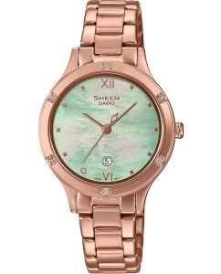 Купить Японские наручные часы Casio Sheen SHE-4546PG-3A в E-mobi