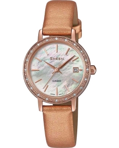 Купить Японские наручные часы Casio Sheen SHE-4060PGL-4A в E-mobi