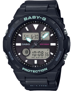 Купить Японские наручные часы Casio Baby-G BAX-100-1AER с хронографом в E-mobi