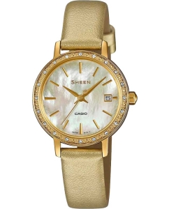 Купить Японские наручные часы Casio Sheen SHE-4060GL-9A в E-mobi