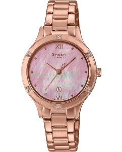 Купить Японские наручные часы Casio Sheen SHE-4546PG-4A в E-mobi