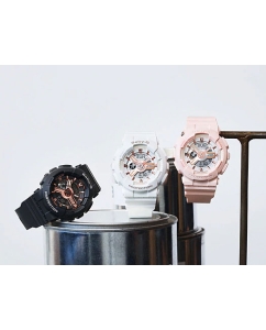 Купить Японские наручные часы Casio Baby-G BA-110RG-7A с хронографом  в E-mobi