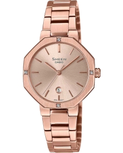 Купить Японские наручные часы Casio Sheen SHE-4543PG-4A в E-mobi