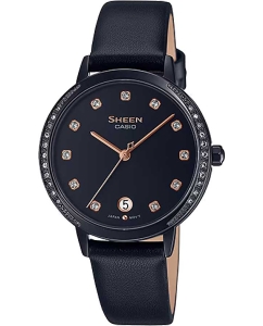 Купить Японские наручные часы Casio Sheen SHE-4056BL-1A в E-mobi