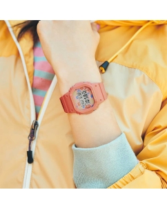 Купить Японские наручные часы Casio Baby-G BGD-565RP-4 с хронографом  в E-mobi