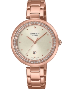 Купить Японские наручные часы Casio Sheen SHE-4556PG-7A в E-mobi