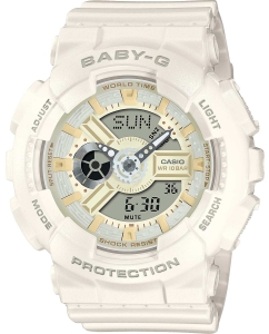 Купить Японские наручные часы Casio Baby-G BA-110XSW-7A с хронографом в E-mobi