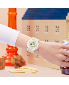 Купить Японские наручные часы Casio Baby-G BA-110XSW-7A с хронографом  в E-mobi